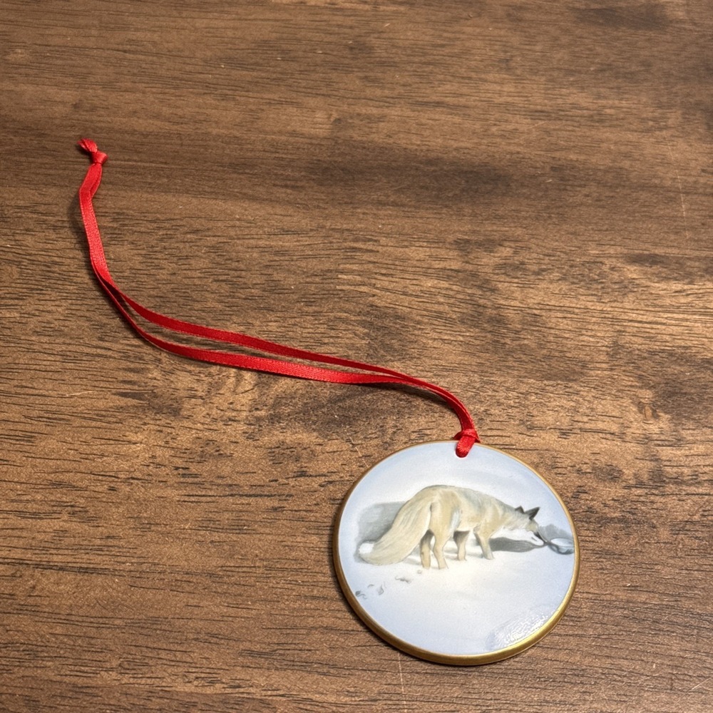 Bing & Grøndahl Christmas ornament Harald Wiberg Denmark 1970‎ Fox